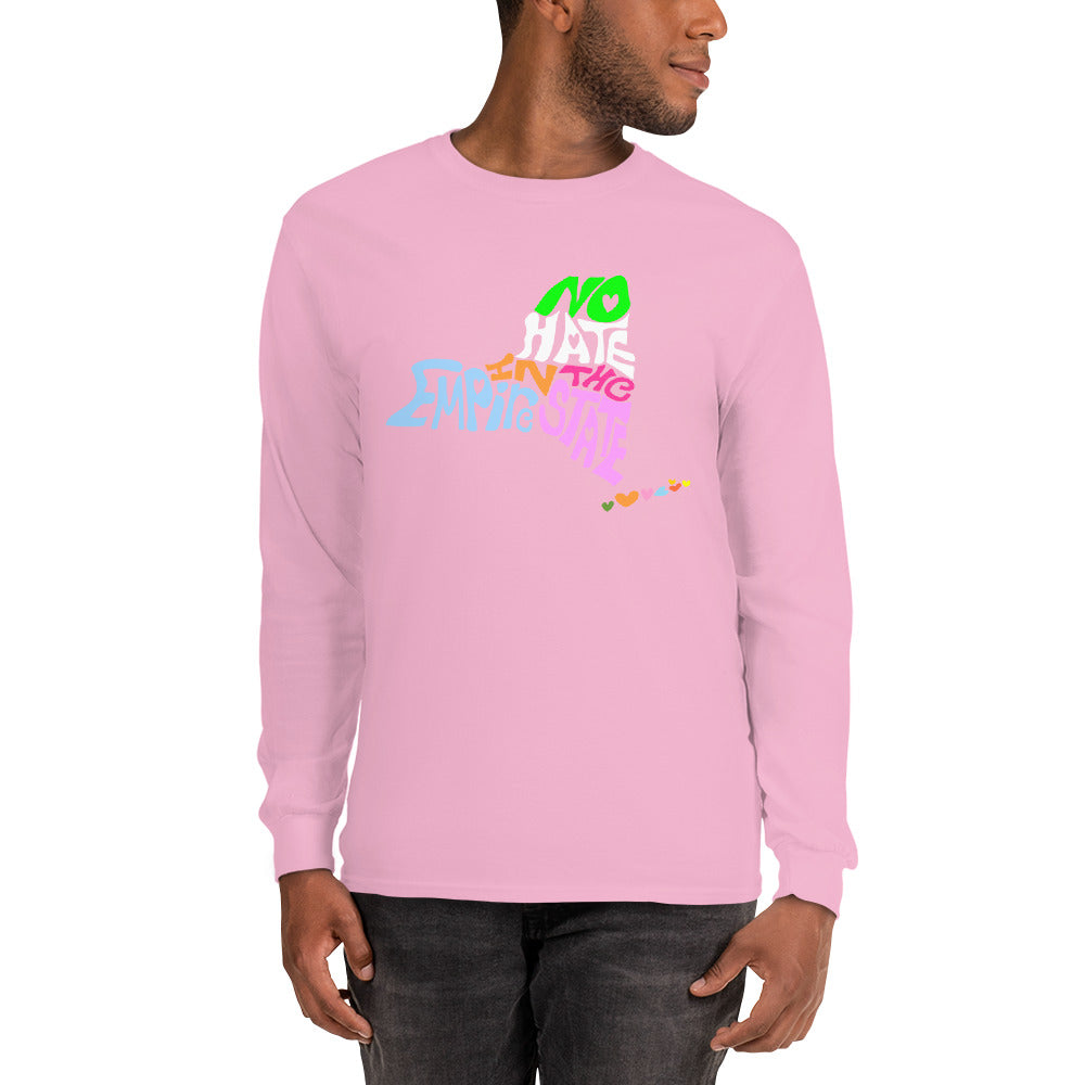 No Hate In The Empire State Men’s Long Sleeve Shirt