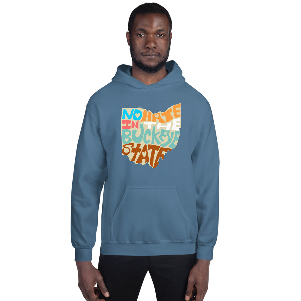 No Hate In The Buckeye State Unisex Hoodie