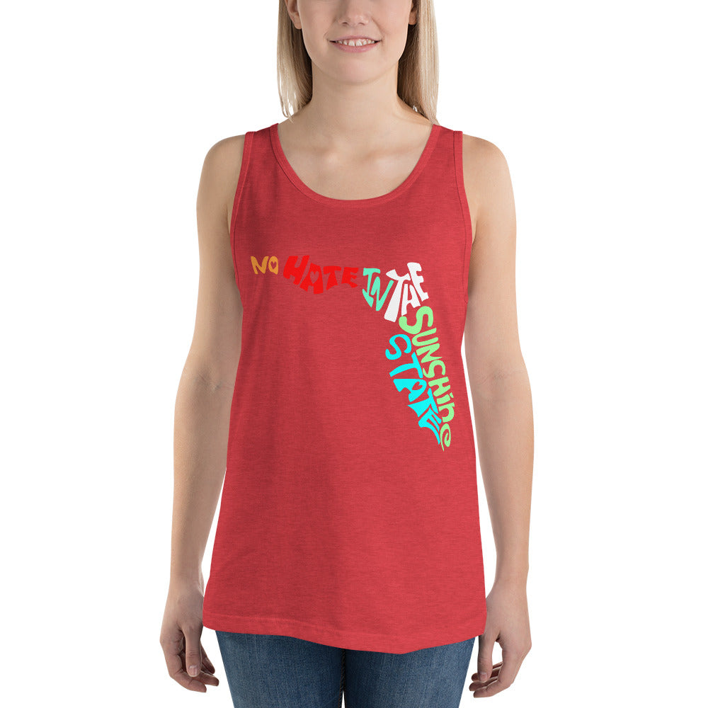No Hate In The Sunshine State Unisex Tank Top
