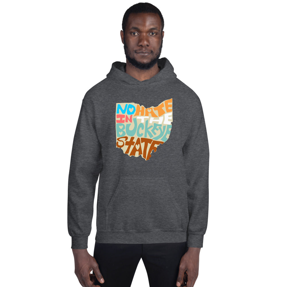 No Hate In The Buckeye State Unisex Hoodie