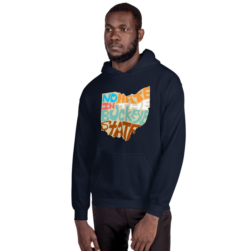 No Hate In The Buckeye State Unisex Hoodie