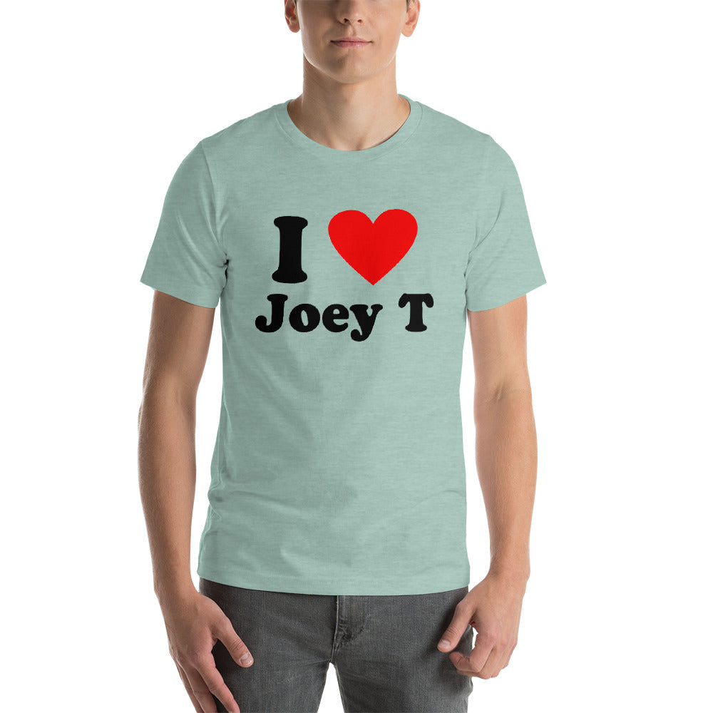 I Love Joey T Short-Sleeve Unisex T-Shirt