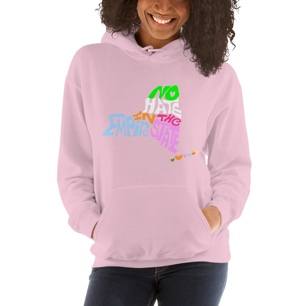 No Hate In The Empire State Unisex Hoodie