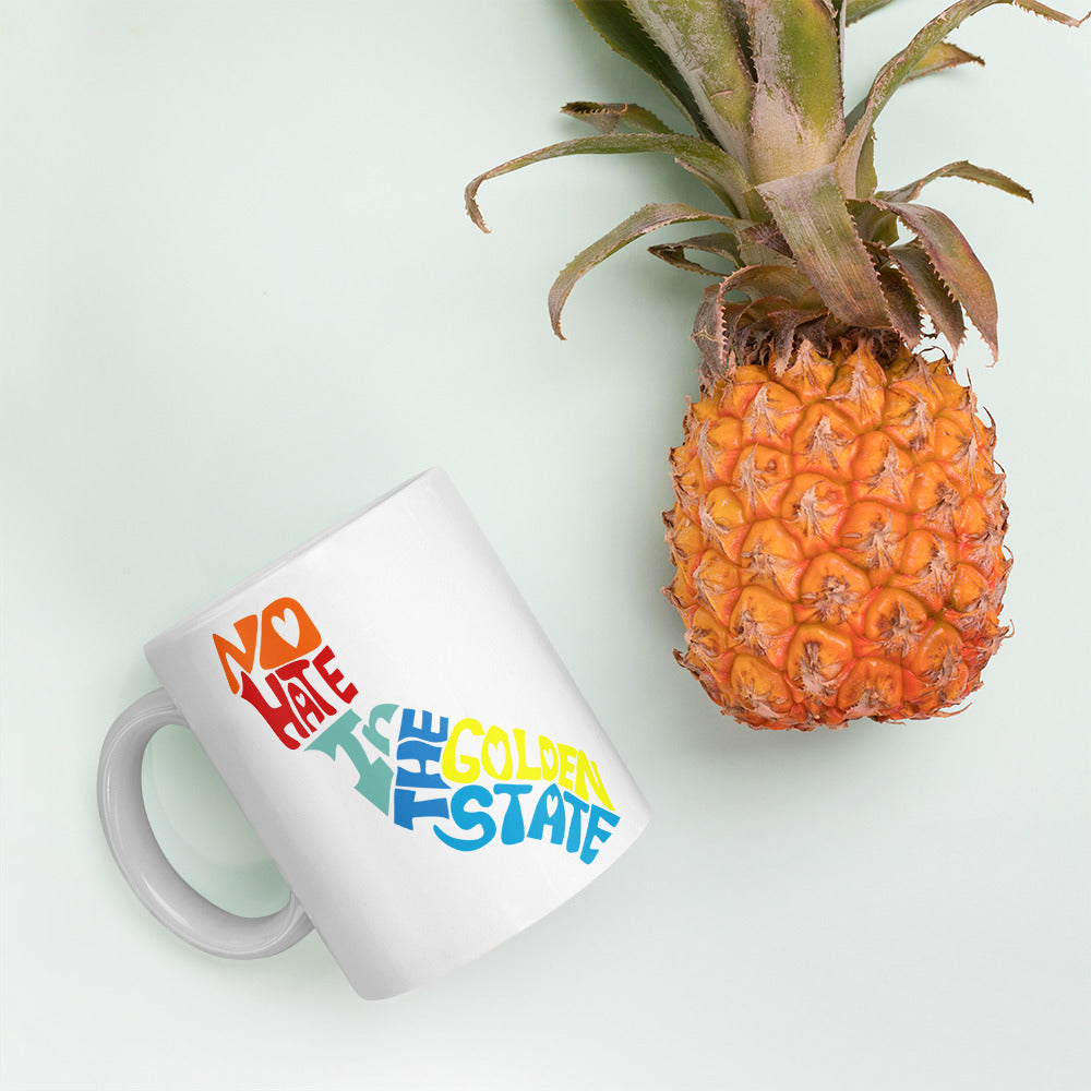 No Hate In The Golden State Mug
