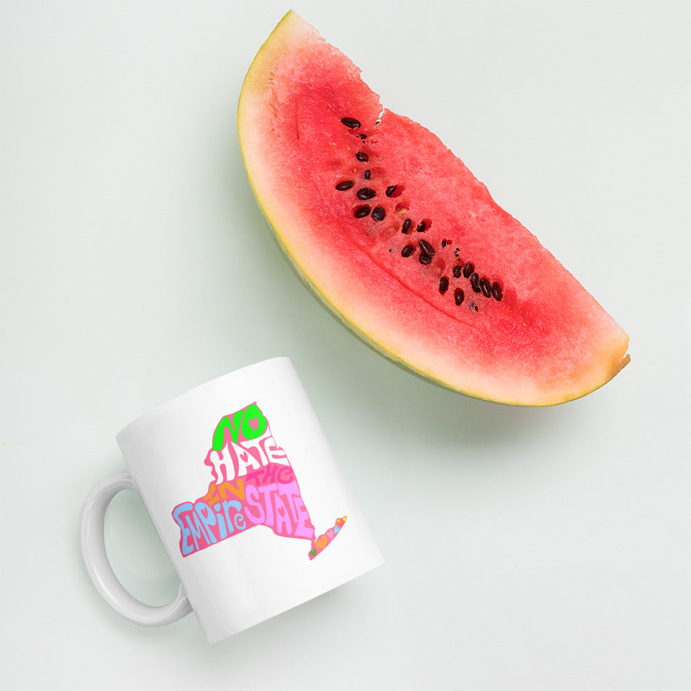 No Hate In The Empire State Mug