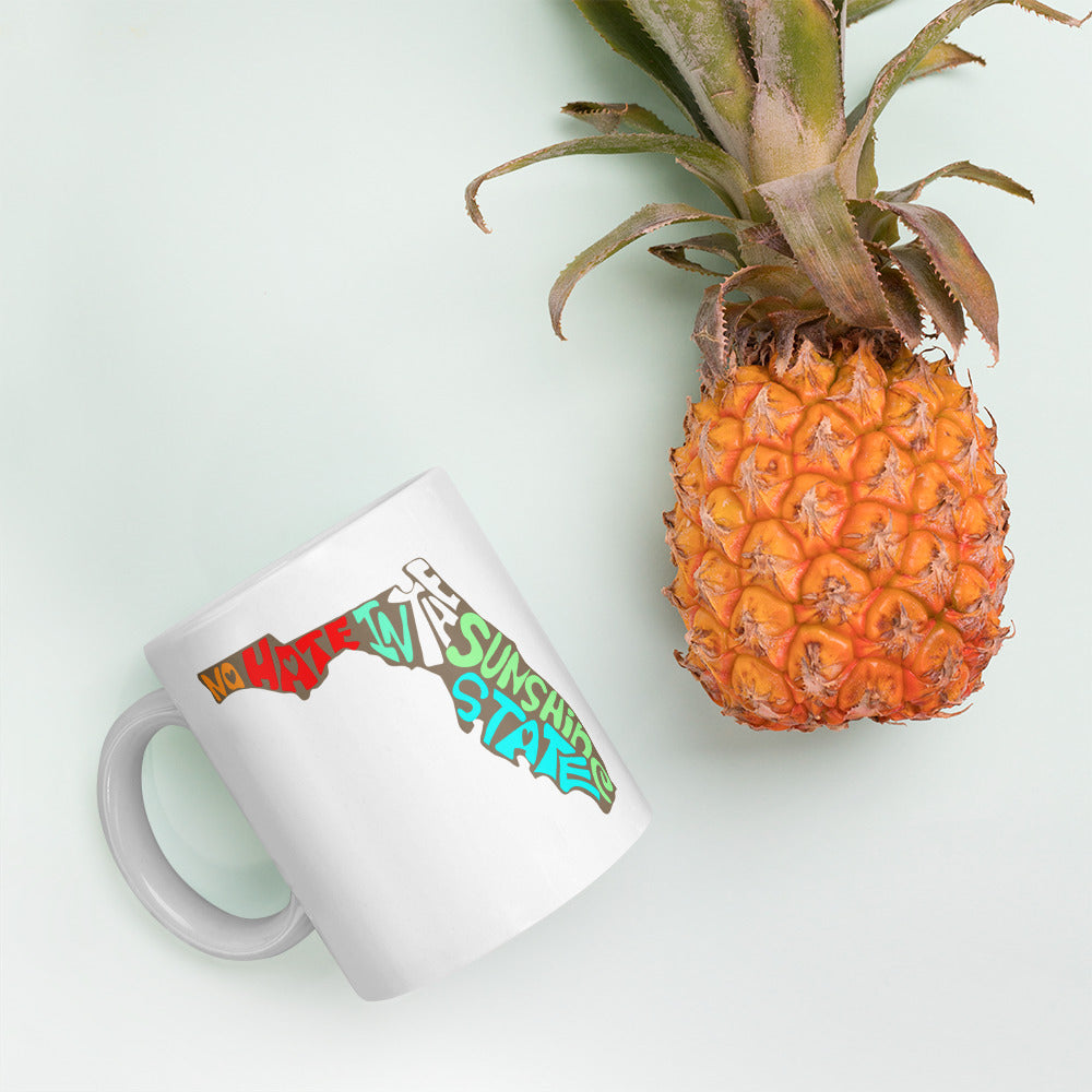 No Hate In The Sunshine State Mug