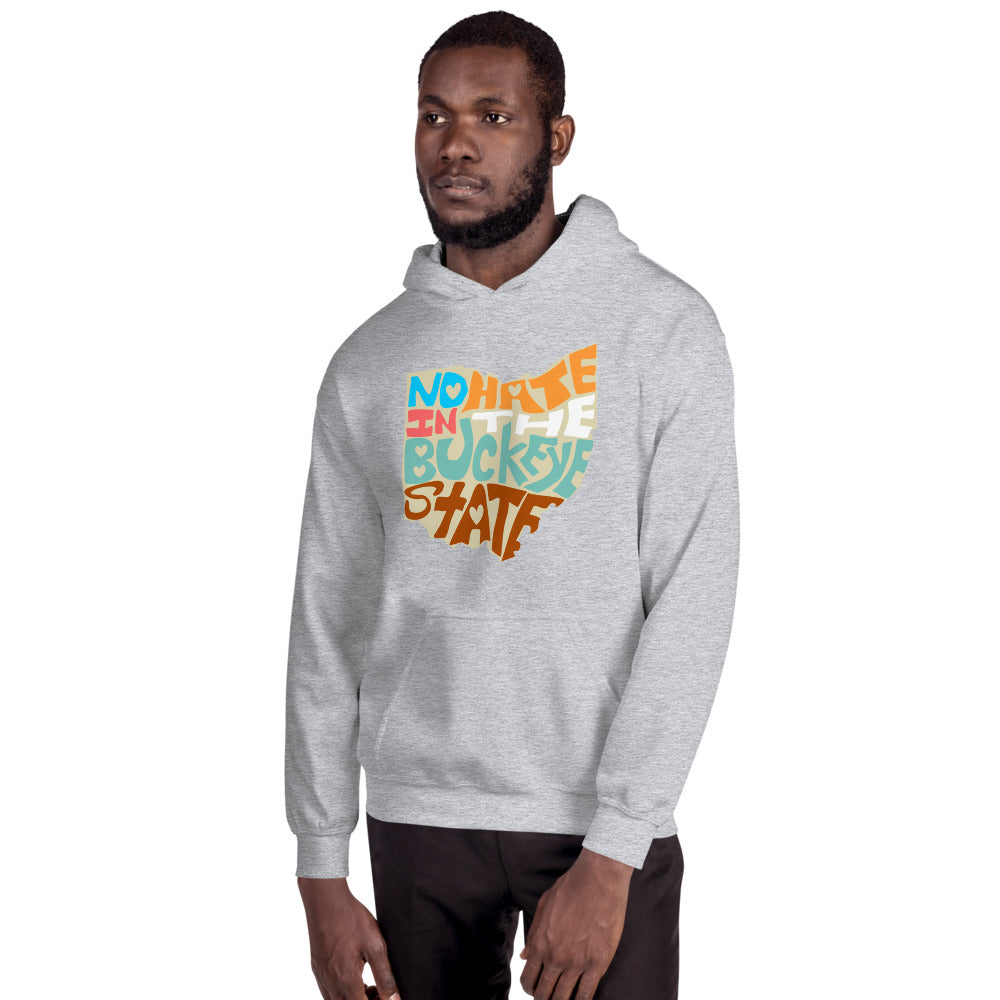 No Hate In The Buckeye State Unisex Hoodie