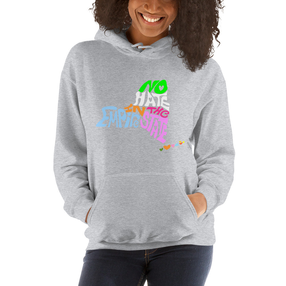 No Hate In The Empire State Unisex Hoodie