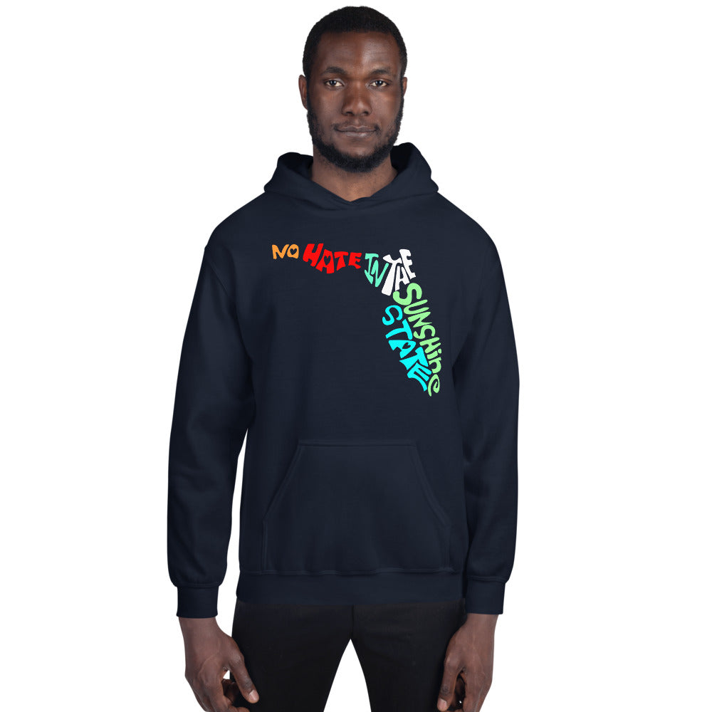 No Hate In The Sunshine State Unisex Hoodie