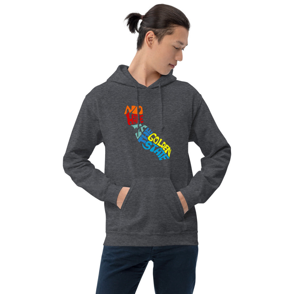 No Hate In The Golden State Unisex Hoodie