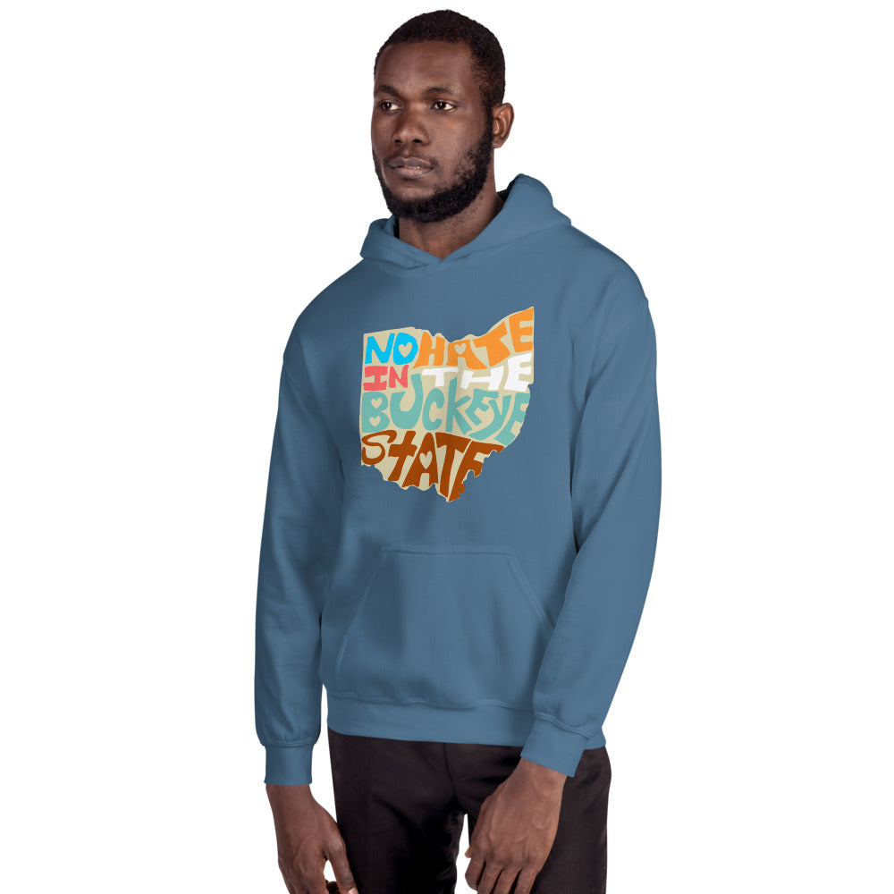 No Hate In The Buckeye State Unisex Hoodie