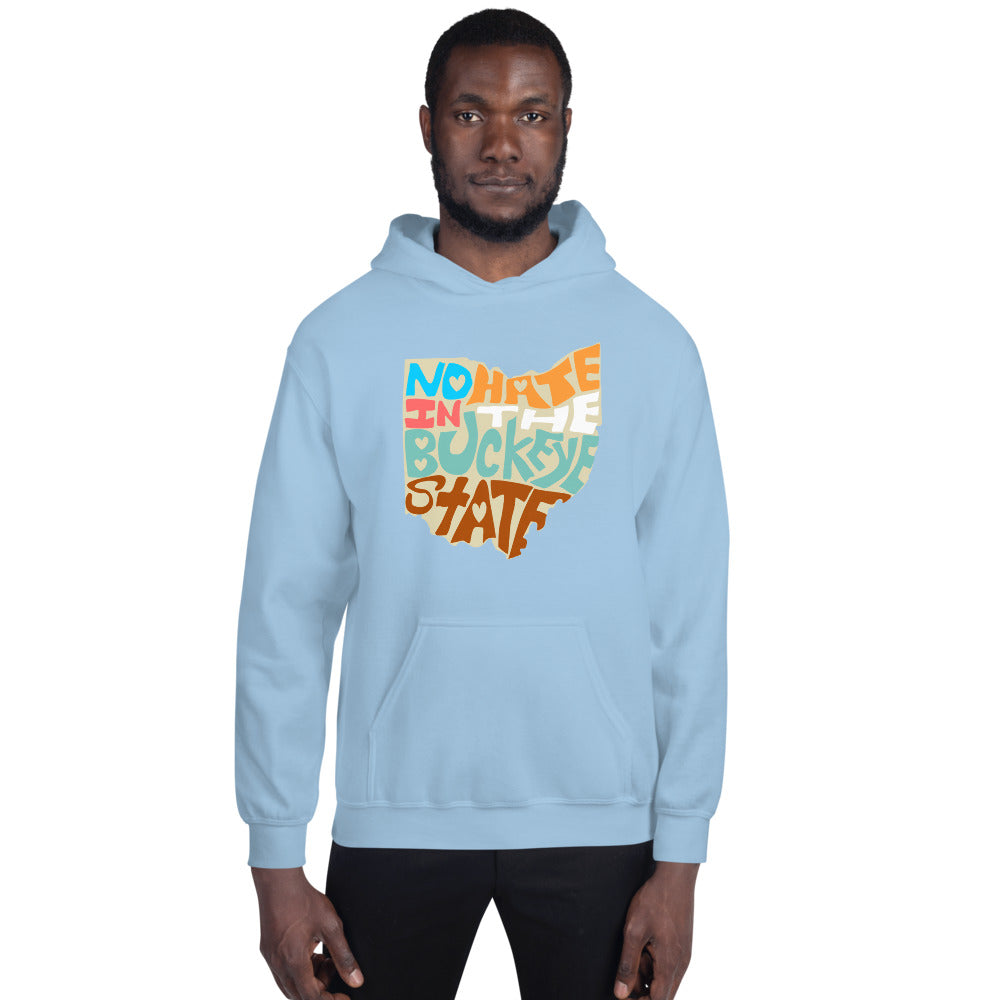 No Hate In The Buckeye State Unisex Hoodie