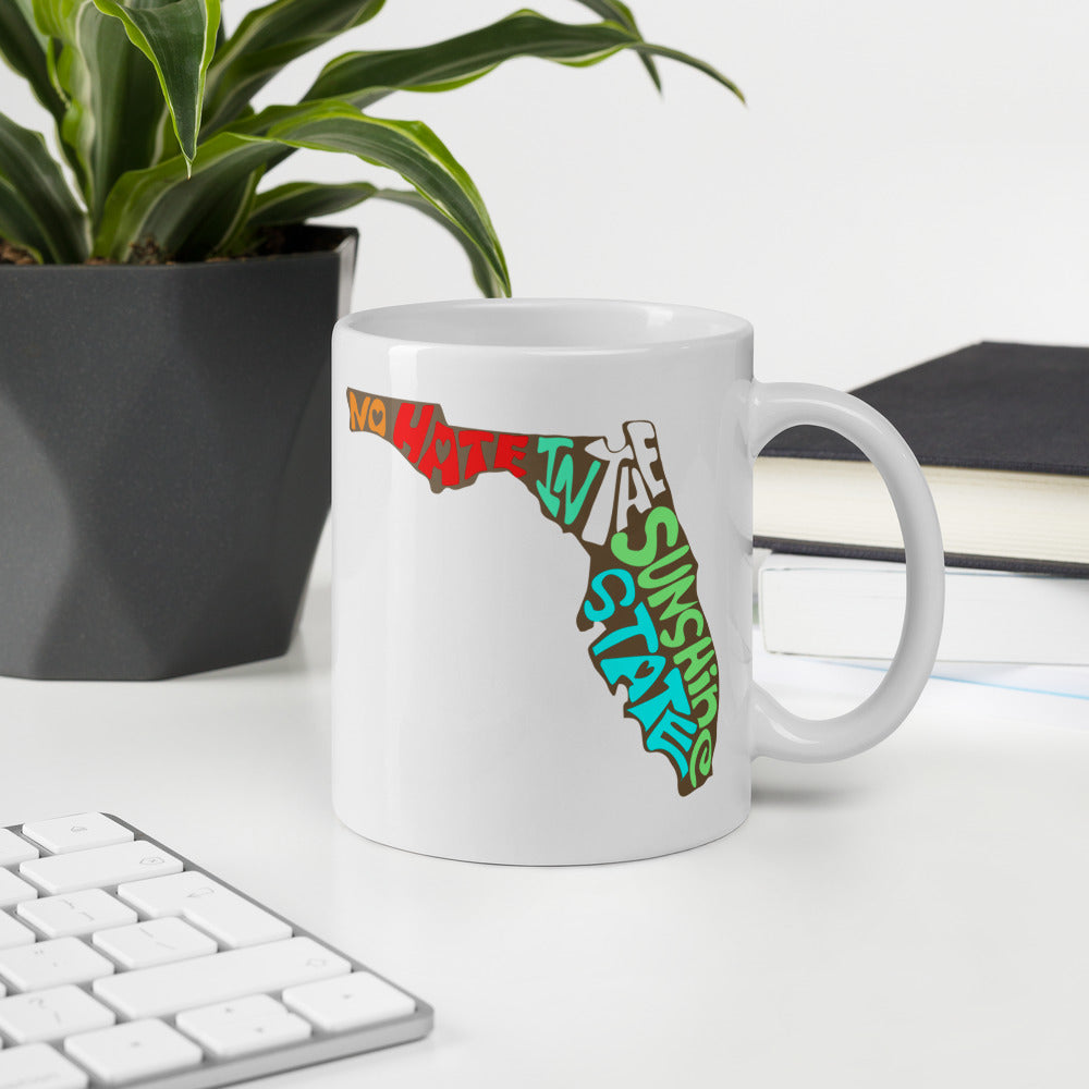 No Hate In The Sunshine State Mug
