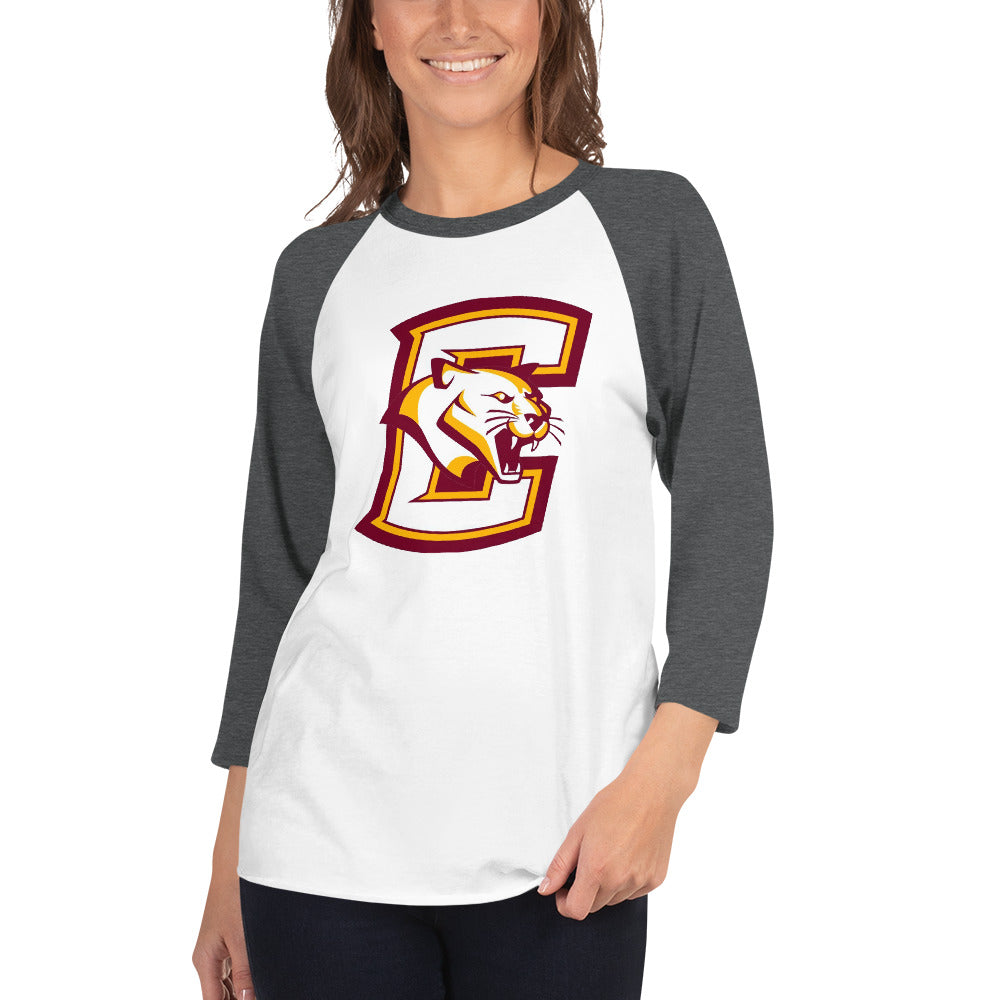 Conestoga Cougars 3/4 sleeve raglan shirt