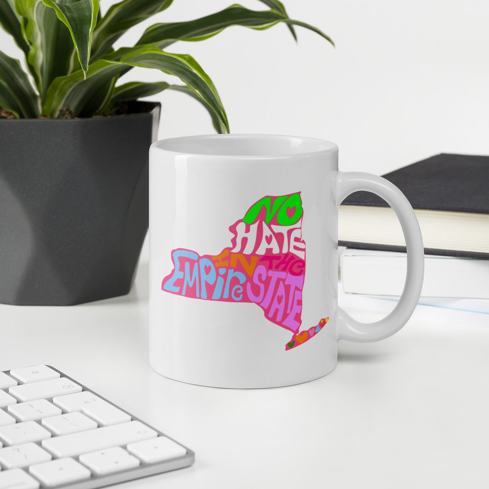 No Hate In The Empire State Mug
