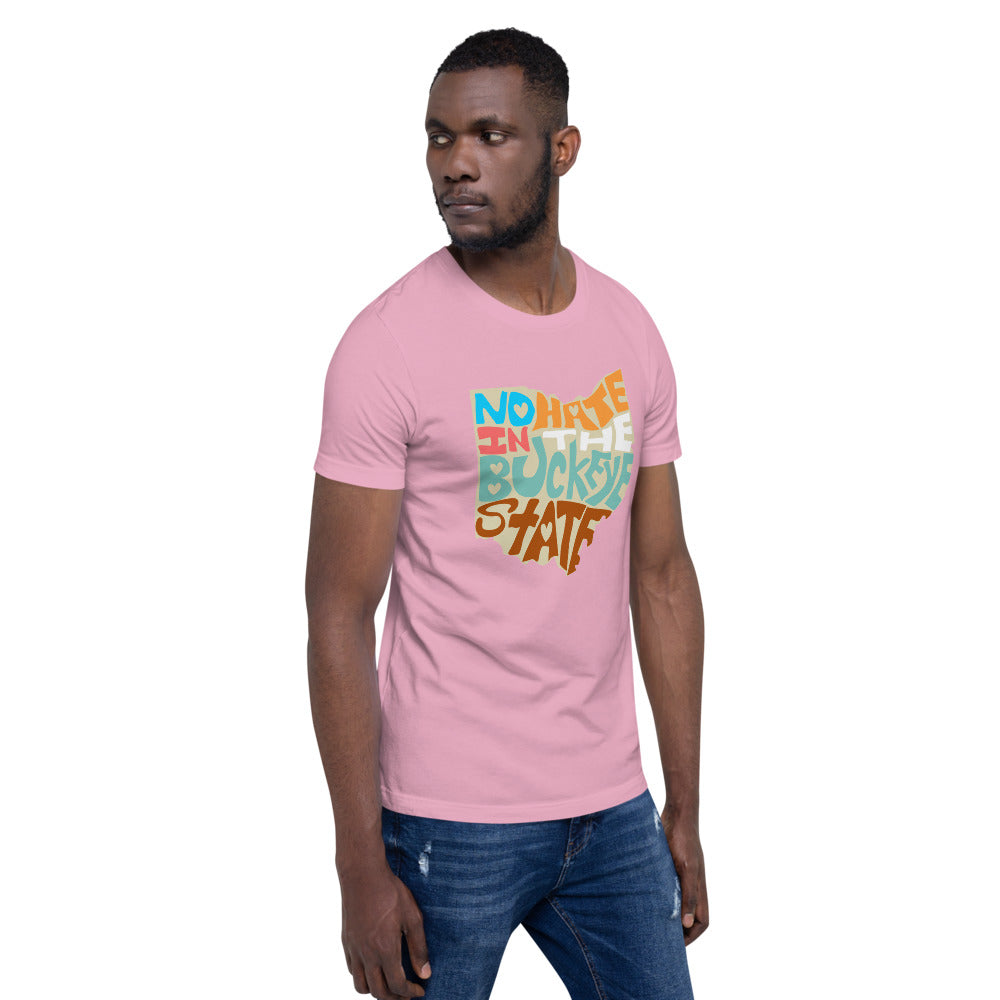 No Hate In The Buckeye State Short-Sleeve Unisex T-Shirt