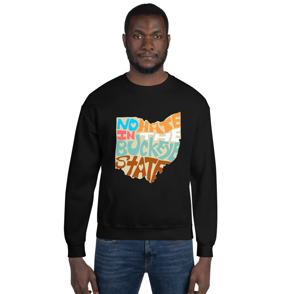 No Hate In The Buckeye State Unisex Sweatshirt