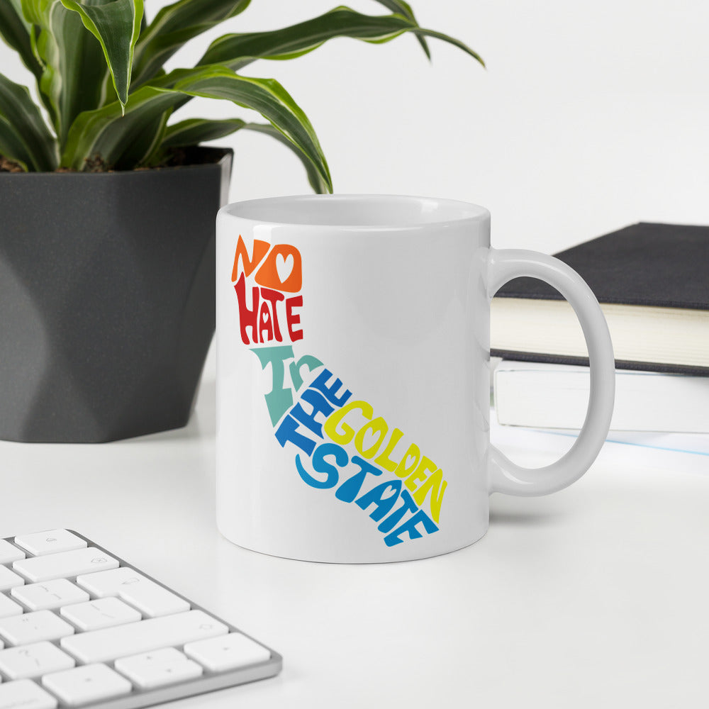 No Hate In The Golden State Mug