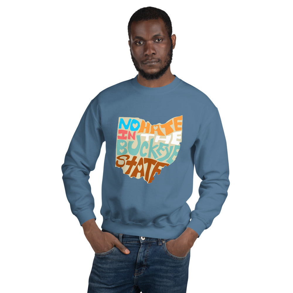 No Hate In The Buckeye State Unisex Sweatshirt