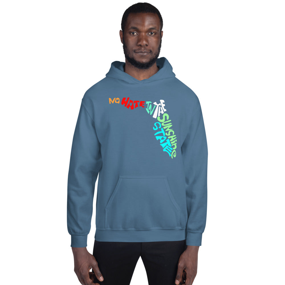 No Hate In The Sunshine State Unisex Hoodie