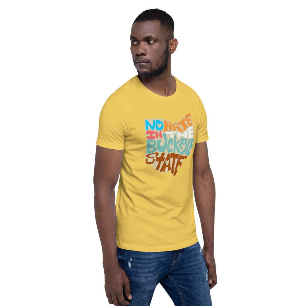 No Hate In The Buckeye State Short-Sleeve Unisex T-Shirt