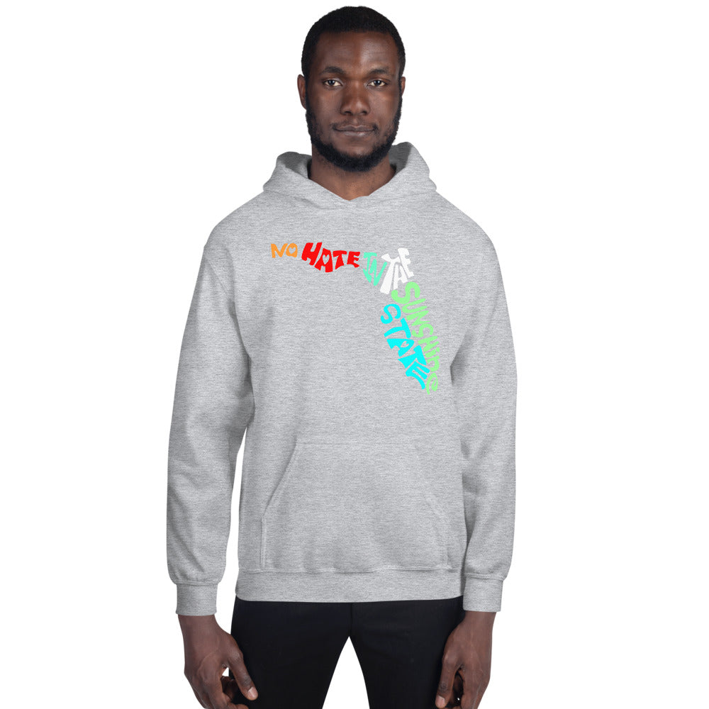 No Hate In The Sunshine State Unisex Hoodie