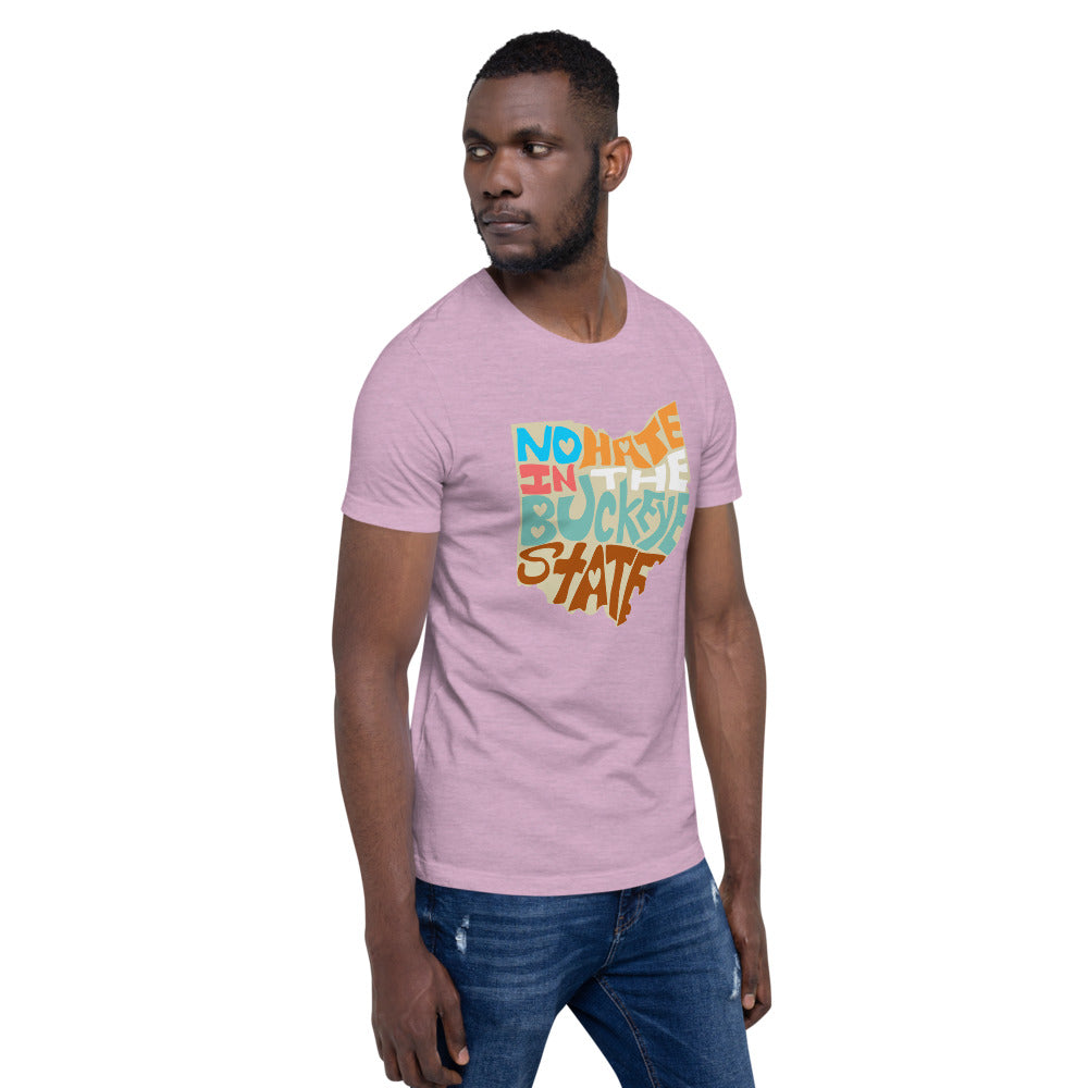 No Hate In The Buckeye State Short-Sleeve Unisex T-Shirt