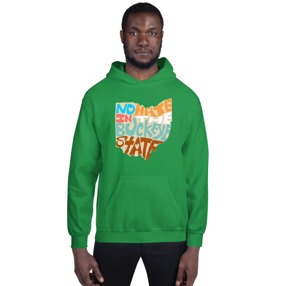 No Hate In The Buckeye State Unisex Hoodie
