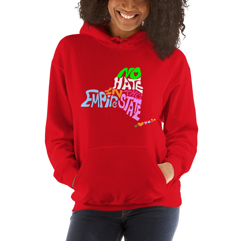 No Hate In The Empire State Unisex Hoodie