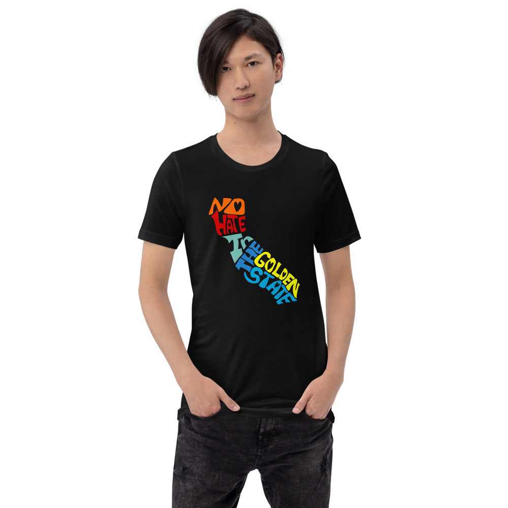 No Hate In The Golden State Short-Sleeve Unisex T-Shirt