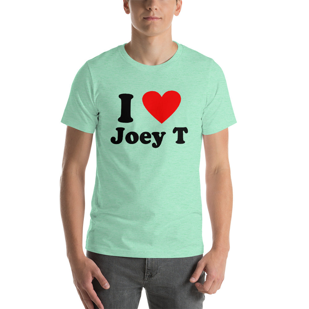 I Love Joey T Short-Sleeve Unisex T-Shirt