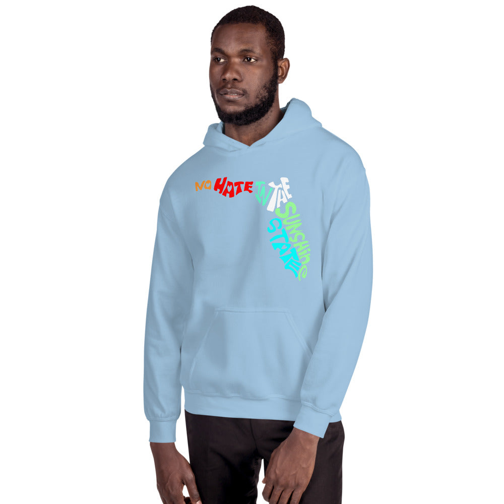 No Hate In The Sunshine State Unisex Hoodie