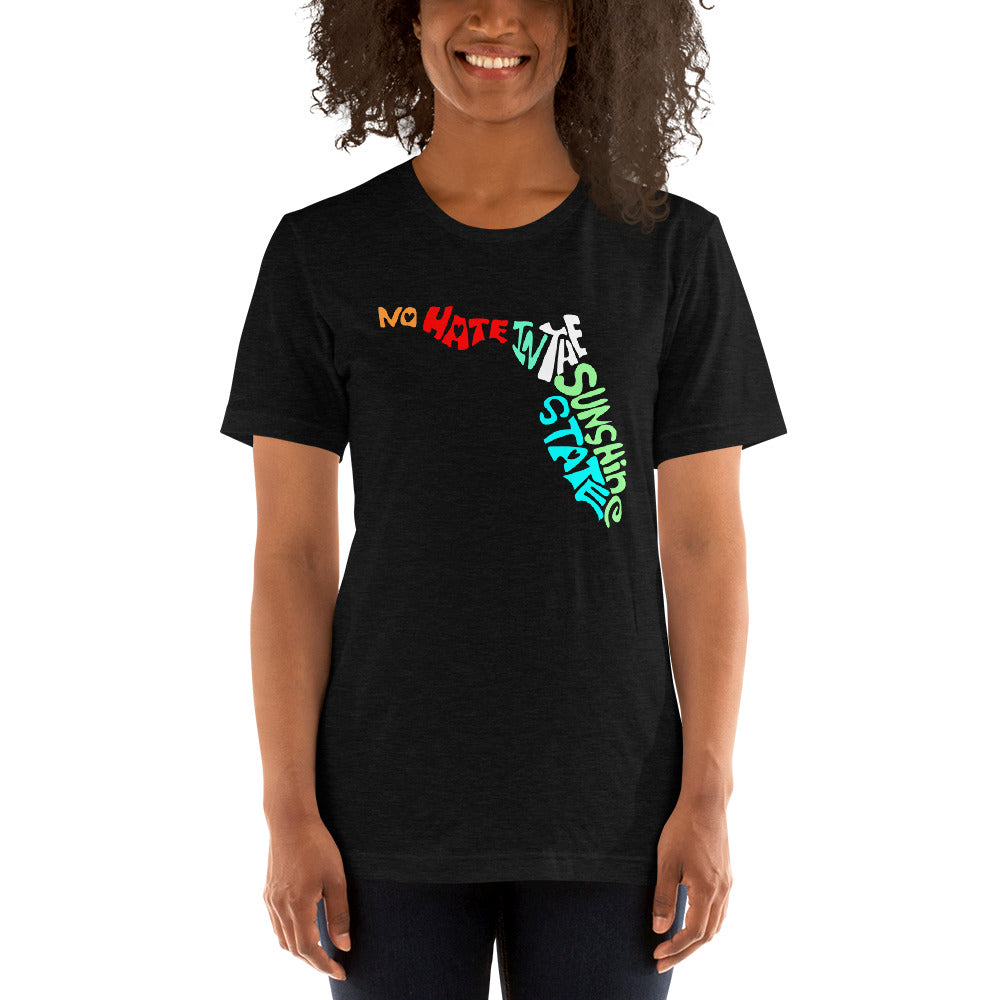 No Hate In The Sunshine State Short-Sleeve Unisex T-Shirt