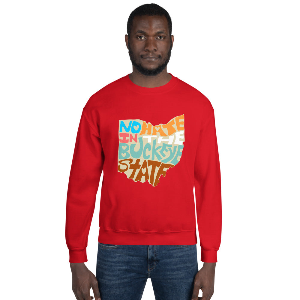 No Hate In The Buckeye State Unisex Sweatshirt