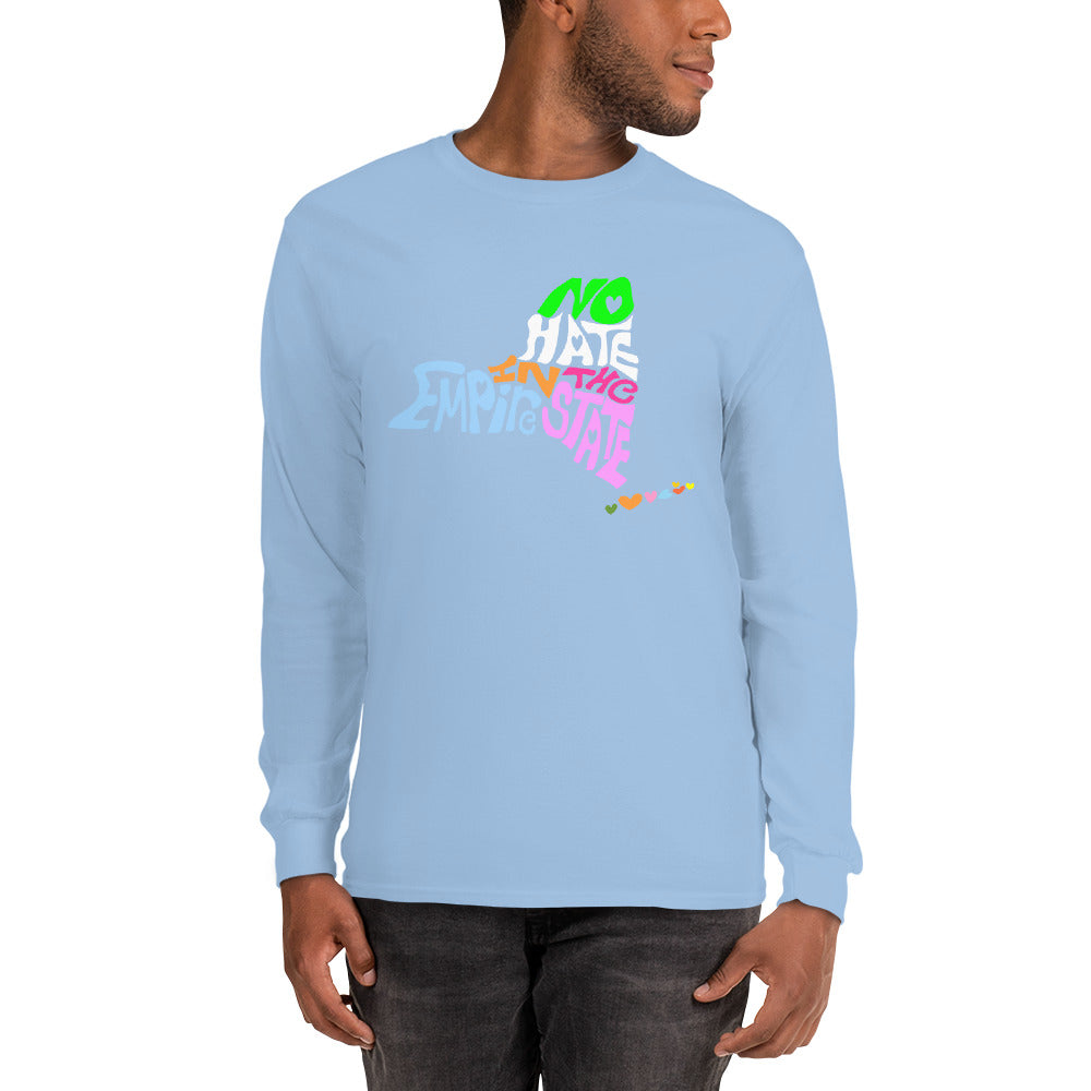 No Hate In The Empire State Men’s Long Sleeve Shirt