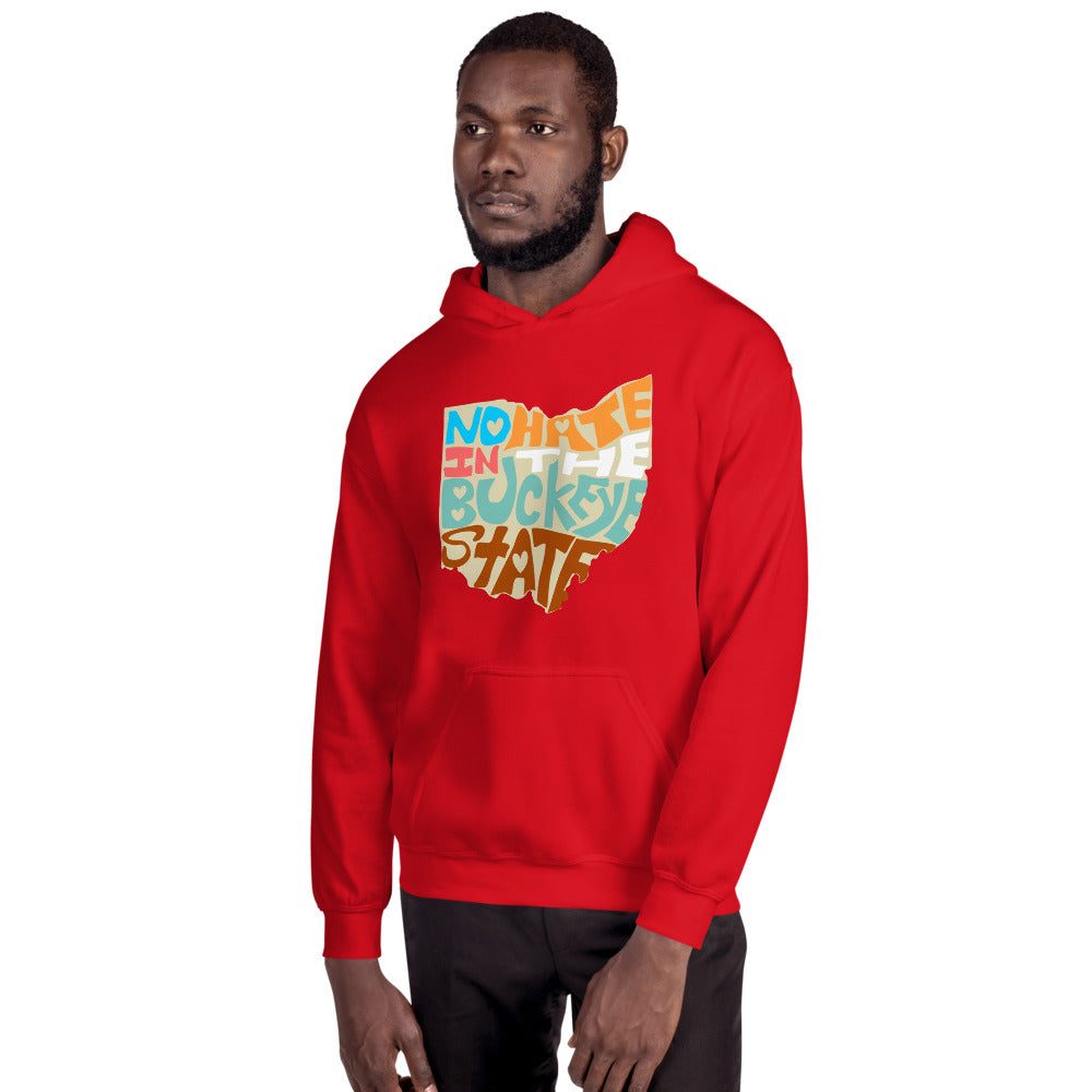 No Hate In The Buckeye State Unisex Hoodie