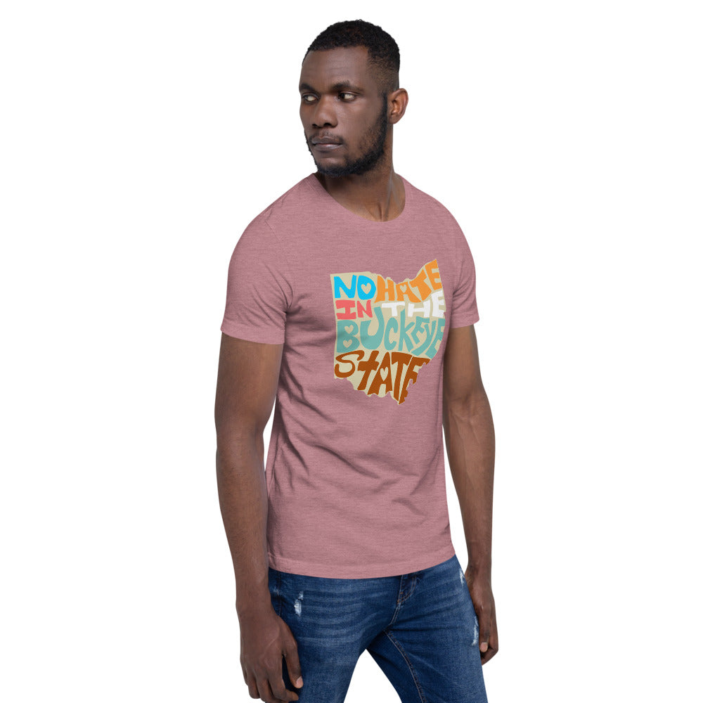 No Hate In The Buckeye State Short-Sleeve Unisex T-Shirt