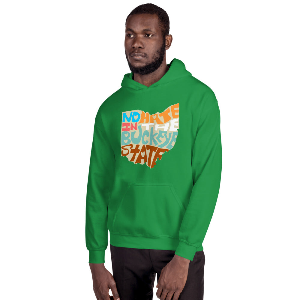 No Hate In The Buckeye State Unisex Hoodie