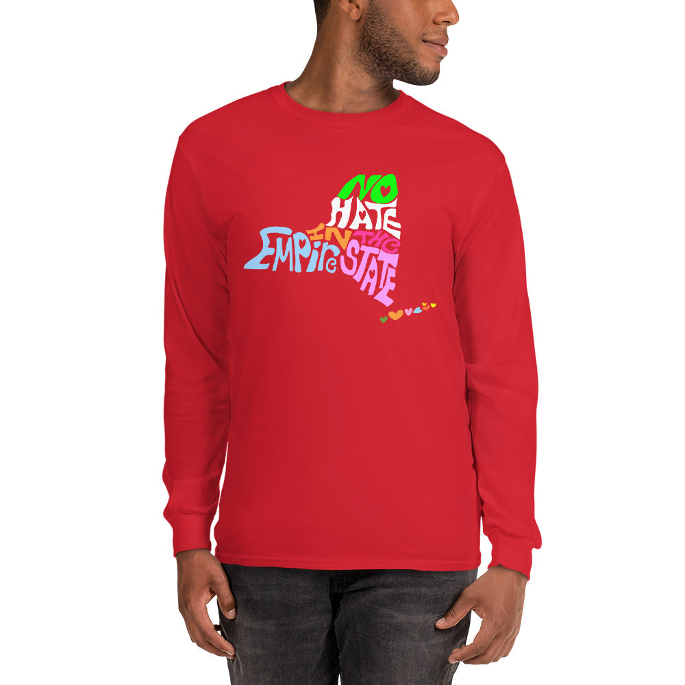 No Hate In The Empire State Men’s Long Sleeve Shirt