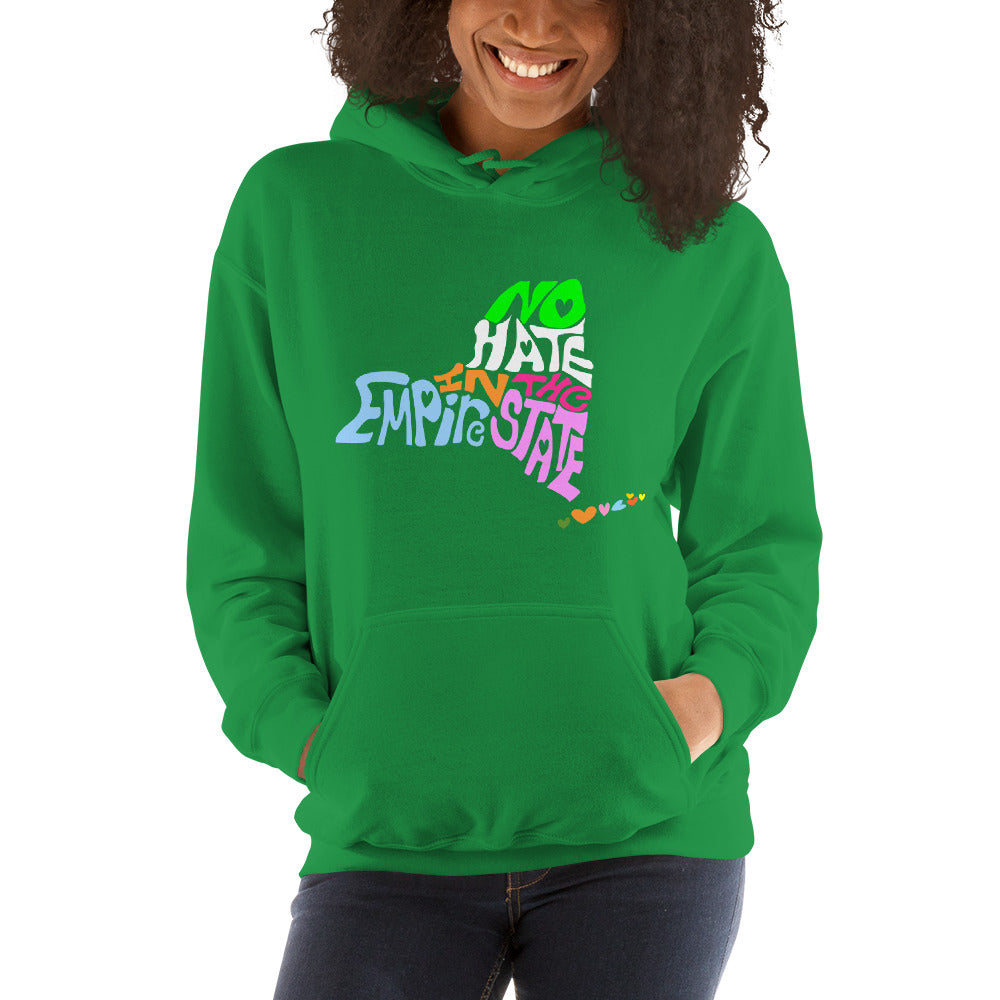 No Hate In The Empire State Unisex Hoodie