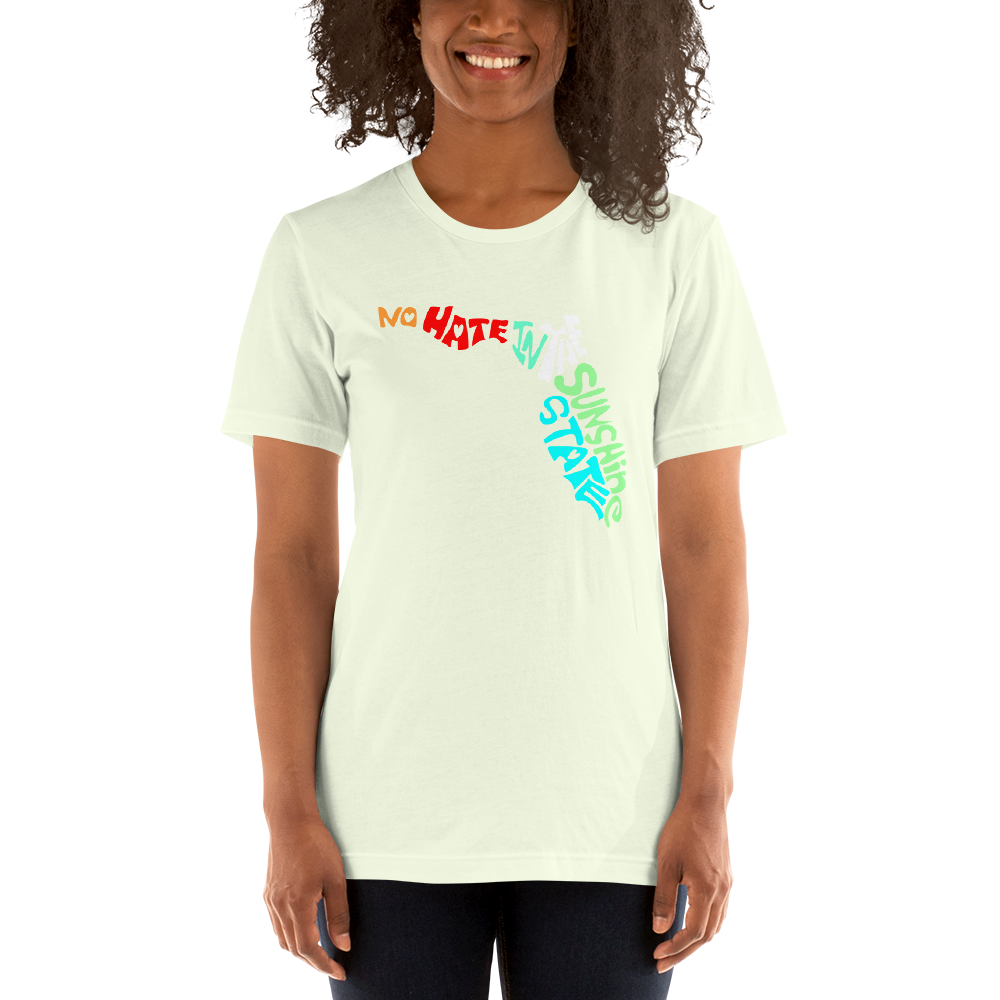 No Hate In The Sunshine State Short-Sleeve Unisex T-Shirt