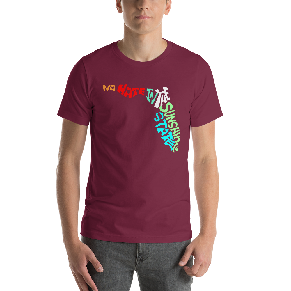 No Hate In The Sunshine State Short-Sleeve Unisex T-Shirt