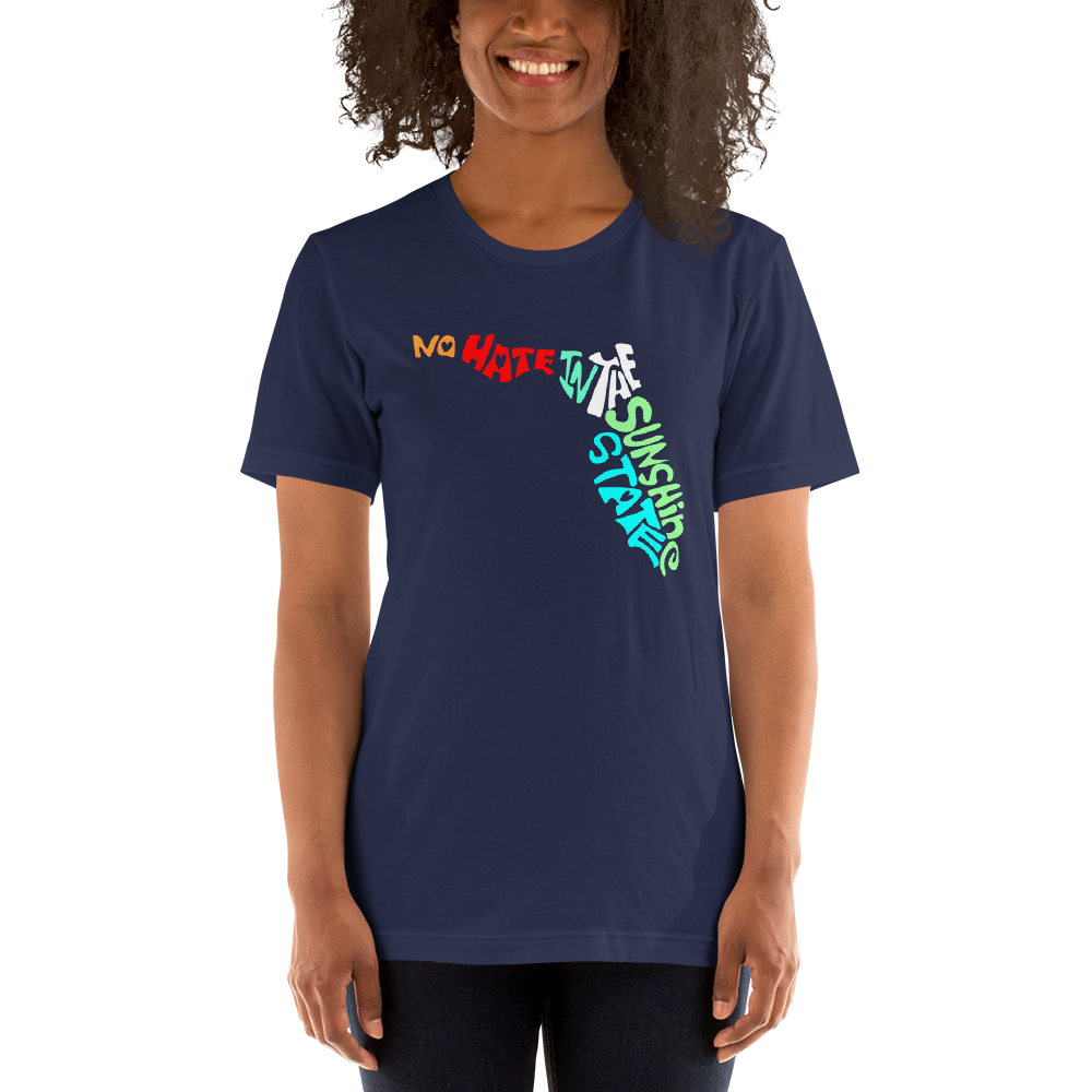 No Hate In The Sunshine State Short-Sleeve Unisex T-Shirt