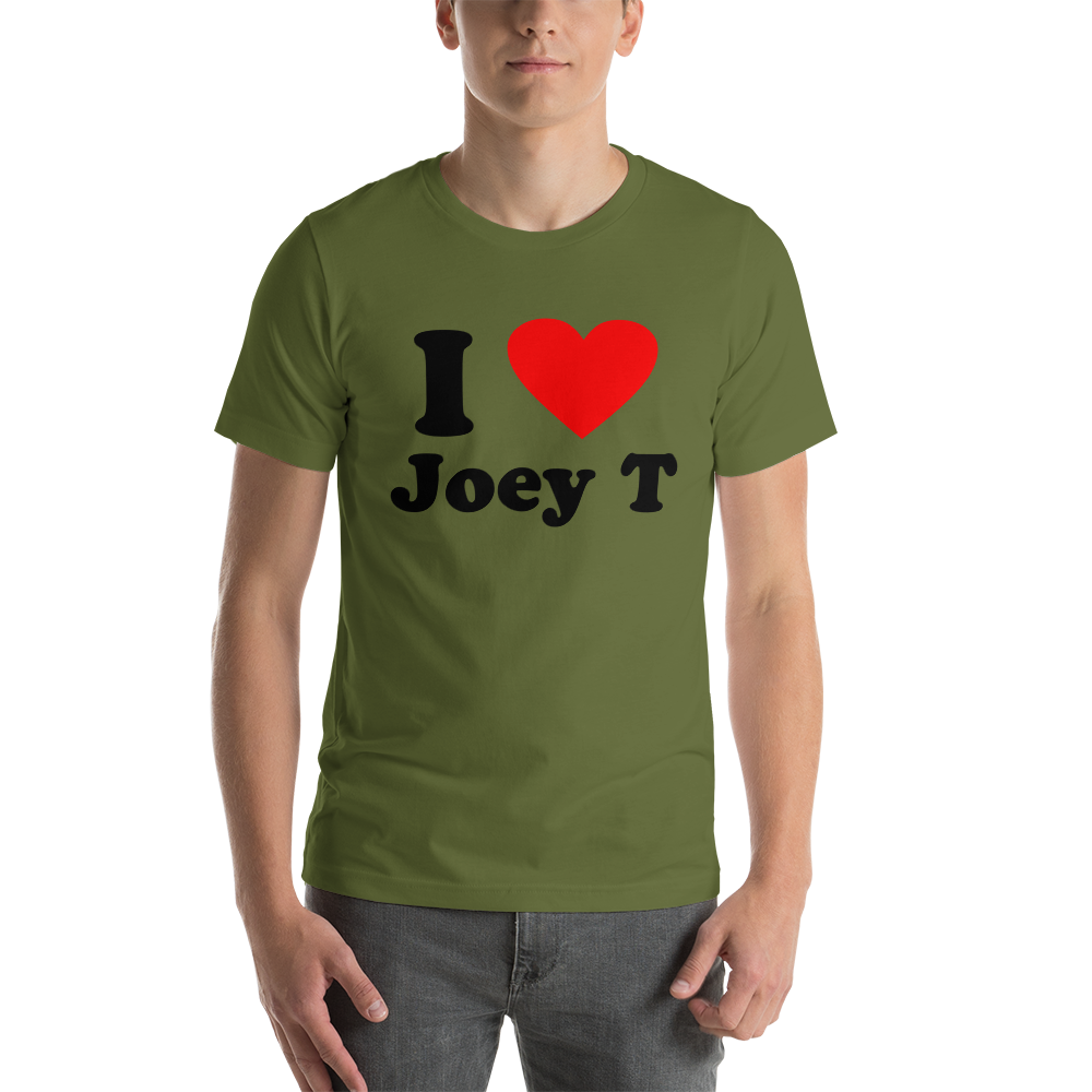 I Love Joey T Short-Sleeve Unisex T-Shirt