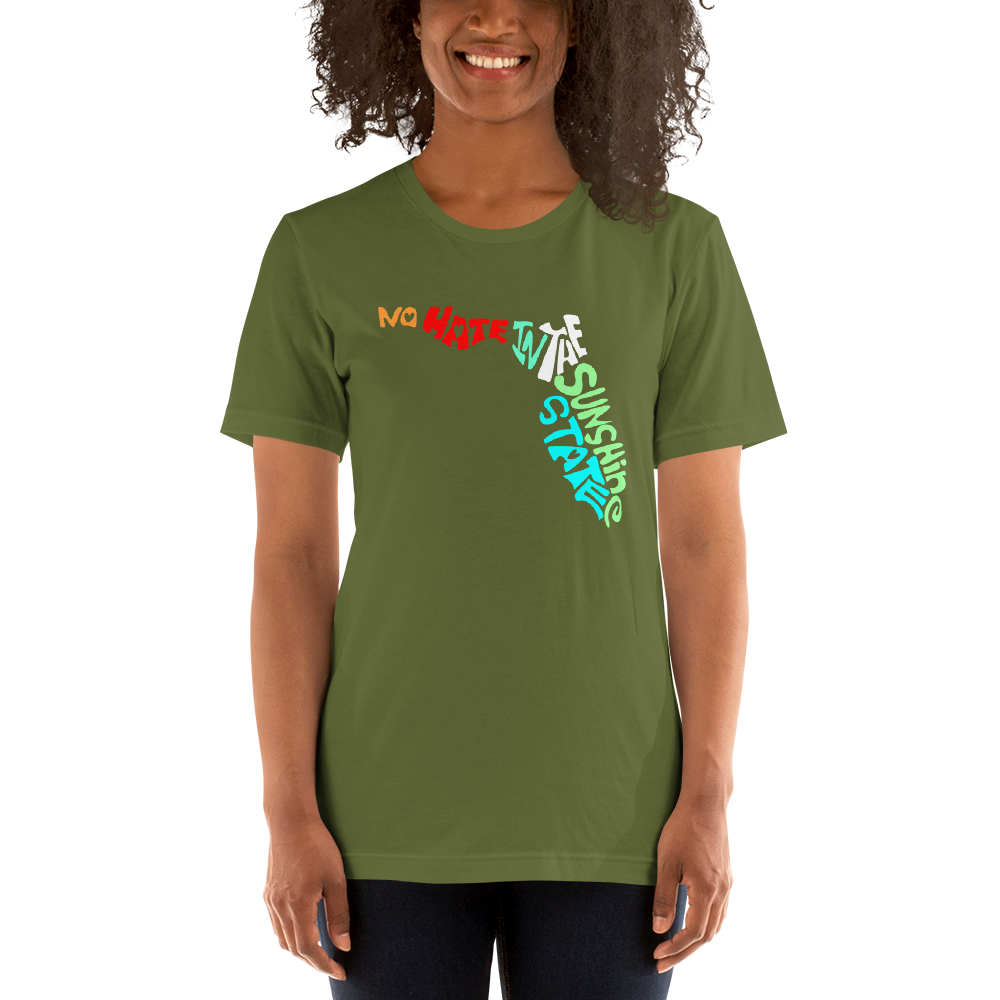 No Hate In The Sunshine State Short-Sleeve Unisex T-Shirt