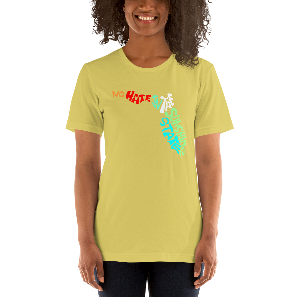 No Hate In The Sunshine State Short-Sleeve Unisex T-Shirt