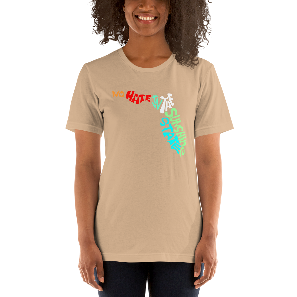 No Hate In The Sunshine State Short-Sleeve Unisex T-Shirt