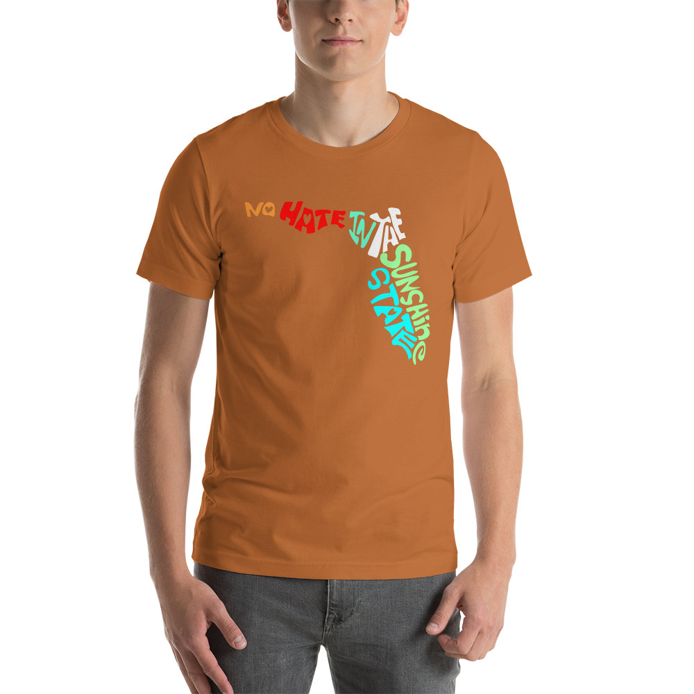 No Hate In The Sunshine State Short-Sleeve Unisex T-Shirt