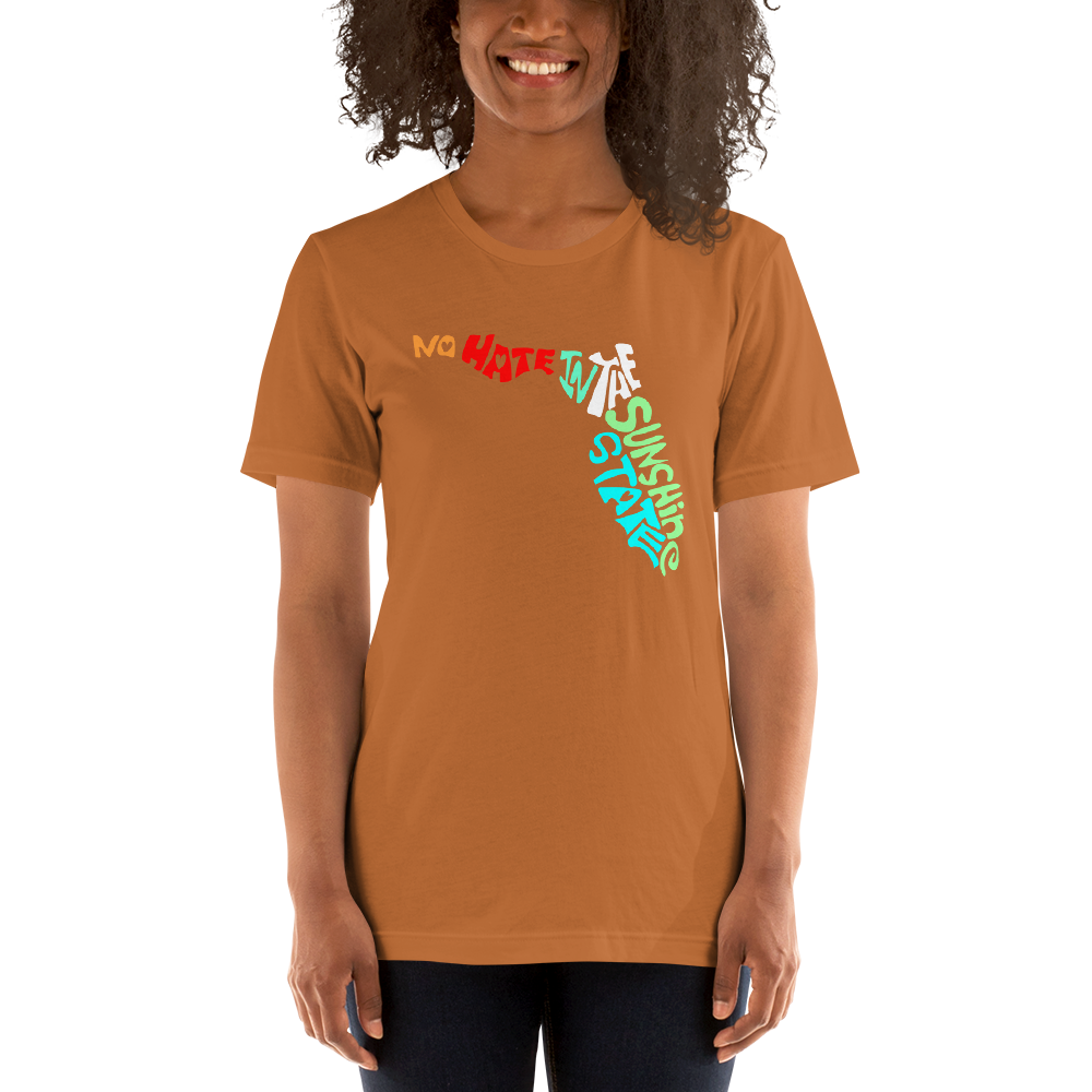 No Hate In The Sunshine State Short-Sleeve Unisex T-Shirt