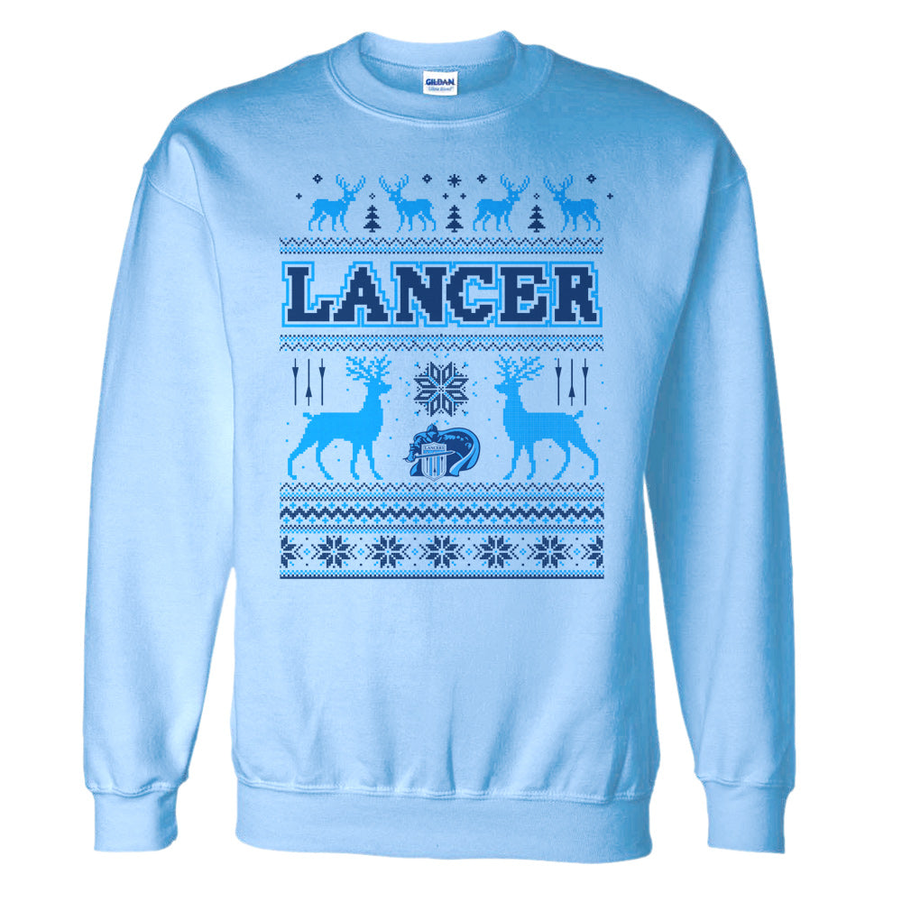 Lancer Ugly Sweater Design Crewneck